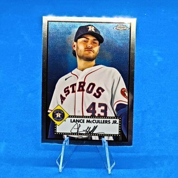 2021 Topps Chrome Platinum Anniversary - Lance McCullers Jr. #404 - Picture 2 of 4